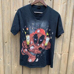 Vintage 2002 Marvel Deadpool Graphic T Shirt